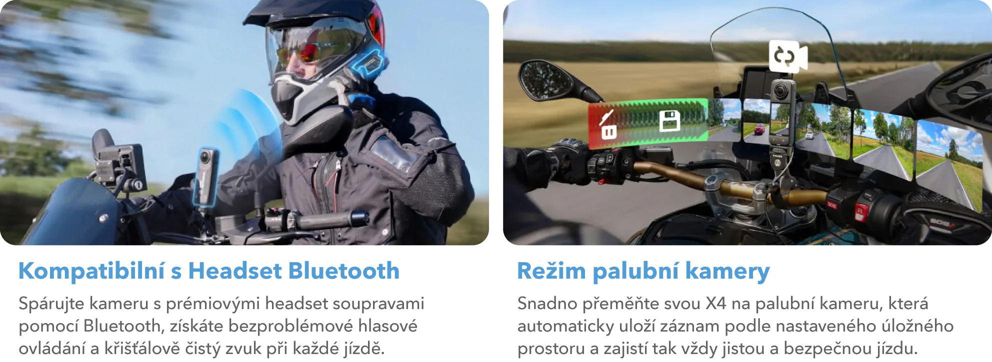 Insta360 X4 BMW limitovaná edice headset